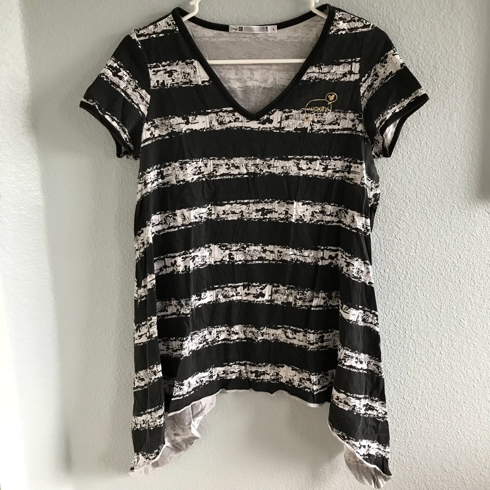 Mickey Mouse comic strip v-neck - Picture 1 of 1